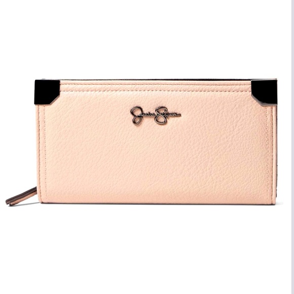 jessica simpson powder blush wallet